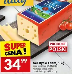 Twój Market Ser Rycki Edam, 1 kg oferta