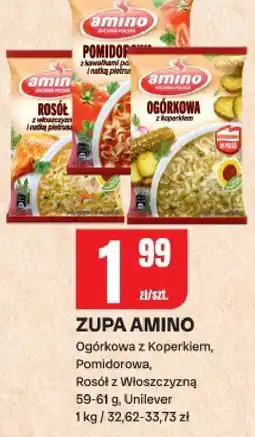 Chorten Zupa Amino Ogórkowa z Koperkiem, Pomidorowa, Rosół z Włoszczyzną Unilever oferta