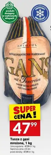 Twój Market Tusza z gęsi mrożona, 1 kg Twój Market oferta