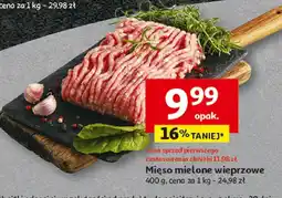 Auchan Mięso mielone wieprzowe 400 g Dział Samoobsługi Auchan oferta