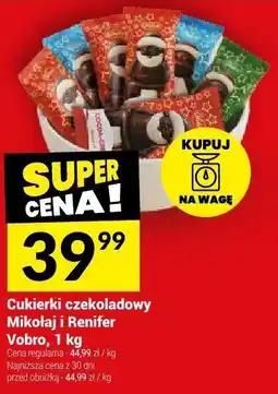 Twój Market Cukierki czekoladowy Mikołaj Bенifer Vobro, 1 kg oferta