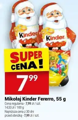 Twój Market Mikołaj Kinder Ferrero, 55 g oferta