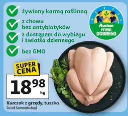 Auchan Kurczak z grzędy, tuszka Dział Samoobsługi oferta