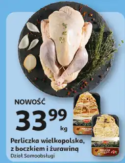 Auchan Perliczka wielkopolska, z boczkiem i żurawiną Dział Samoobsługi oferta