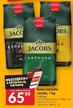 Twój Market Kawa ziarnista Jacobs, 1 kg oferta