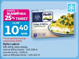 Auchan Ryba z pieca z brokułami Frosta oferta