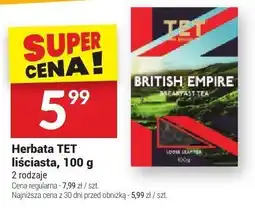 Twój Market Herbata TET liściasta, 100 g oferta