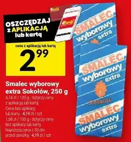 Twój Market Smalec wyborowy extra Sokołów, 250 g oferta