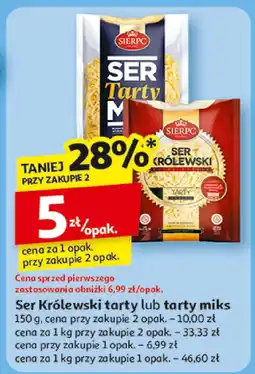 Auchan Ser Królewski tarty lub tarty miks Stoisko Wędowe oferta