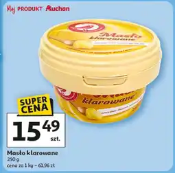 Auchan Masło klarowane Auchan oferta