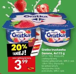 Twój Market Gratka truskawka Danone, 4x115 g oferta