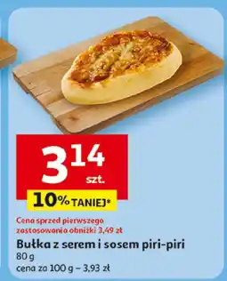 Auchan Bułka z serem i sosem piri-piri Auchan oferta