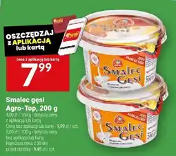 Twój Market Smalec gęsi Agro-Top, 200 g oferta