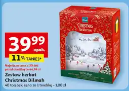 Auchan Herbata Zestaw herbat Christmas Dilmah oferta
