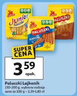 Auchan Paluszki Lajkonik oferta