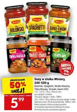 Twój Market Sosy w słoiku Winiary, 340-500 g oferta