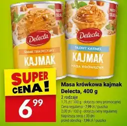 Twój Market Masa krówkowa kajmak Delecta, 400 g oferta