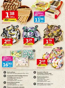 Auchan Żelki Trolli wybrane rodzaje, luzem oferta