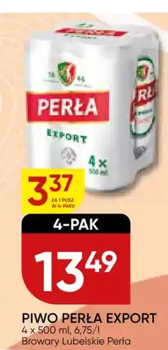 Chata Polska Piwo perła export browary lubelskie perła oferta