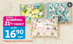 Auchan Pianki marshmallows różne smaki Auchan oferta