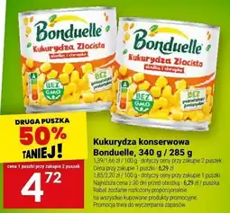 Twój Market Kukurydza konserwowa Bonduelle, 340 g / 285 g oferta