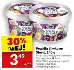 Twój Market Powidła śliwkowe Stovit, 240 g oferta