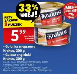Twój Market Gulasz angielski Krakus, 300 g oferta