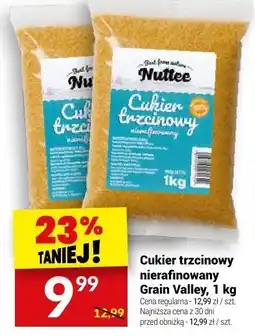 Twój Market Cukier trzcinowy nierafinowany Grain Valley, 1 kg oferta