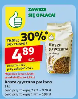 Auchan Kasza gryczana prażona Auchan oferta