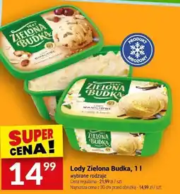 Twój Market Lody Zielona Budka, 1 l - wybrane rodzaje oferta