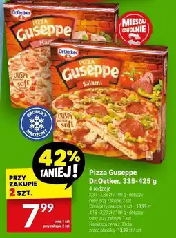 Twój Market Pizza Guseppe Dr.Oetker, 335-425 g - 4 rodzaje Dr. Oetker oferta