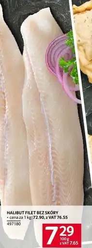 Selgros Halibut filet bez skóry Selgros oferta