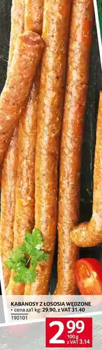 Selgros Kabanosy z łososia wędzone Selgros oferta