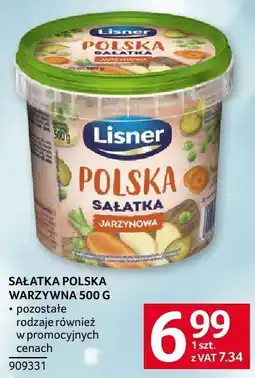 Selgros Sałatka polska warzywna Lisner oferta