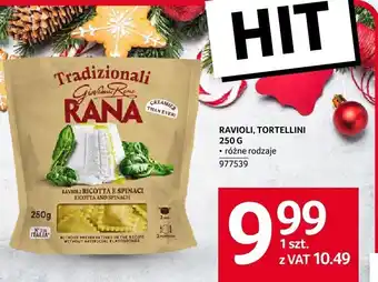 Selgros Ravioli tortellini Giovanni Rana różne rodzaje oferta