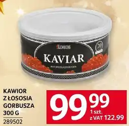 Selgros Kawior z łososia Gorbusza 300 g Selgros oferta