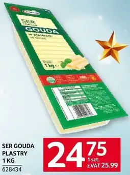 Selgros Ser Gouda plastry 1 kg Selgros oferta