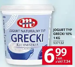 Selgros Jogurt typ grecki 10% 1 kg Mlekovita oferta