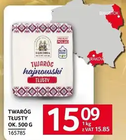 Selgros Twaróg Tłusty ok. 500 g Selgros oferta