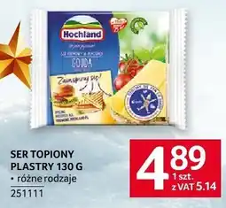 Selgros Ser żółty Hochland plastry 130G różne rodzaje oferta
