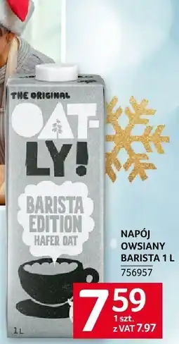 Selgros Napój owsiany Barista 1L Barista Edition oferta