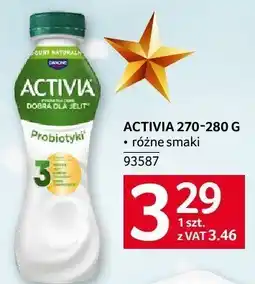 Selgros Activia 270-280G różne smaki Danone oferta