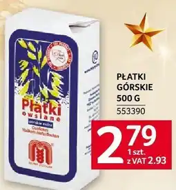 Selgros Płatki górskie 500g Selgros oferta