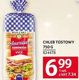 Selgros Chleb tostowy 750G American Style oferta
