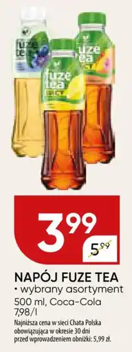 Chata Polska Napój fuze tea coca-cola oferta