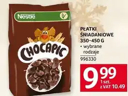 Selgros Płatki śniadaniowe Chocapic 350-450G wybrane rodzaje Nestlé oferta