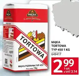 Selgros Mąka tortowa TYP 450 1KG oferta