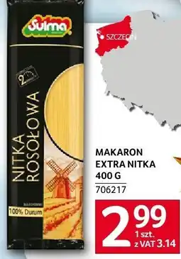Selgros Makaron Nitka Rosołowa Extra Nitka Duma oferta