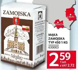 Selgros Mąka Zamojska TYP 450 1KG oferta