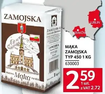 Selgros Mąka Zamojska TYP 450 1KG oferta